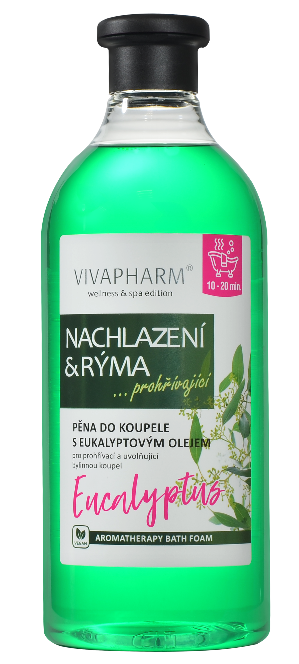 VIVAPHARM Pěna do koupele Nachlazení a rýma 750 ml