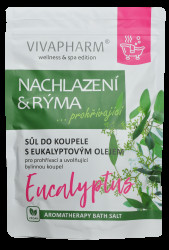 VIVAPHARM Sůl do koupele Nachlazení a rýma 1000 g