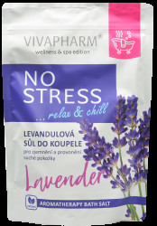 VIVAPHARM Sůl do koupele No stress 1000 g