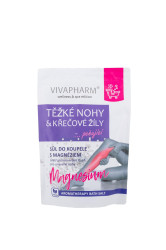 VIVAPHARM Sůl do koupele Těžké nohy a křečové žíly 1000 g