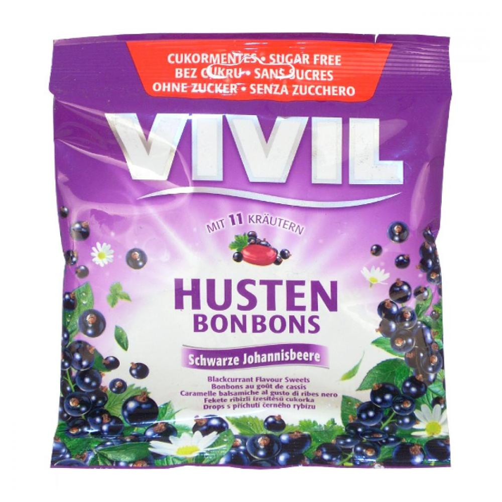 VIVIL Černý rybíz + 11 bylin bez cukru 60 g