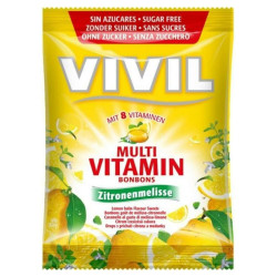 VIVIL Multivitamín citron + meduňka bez cukru 60 g