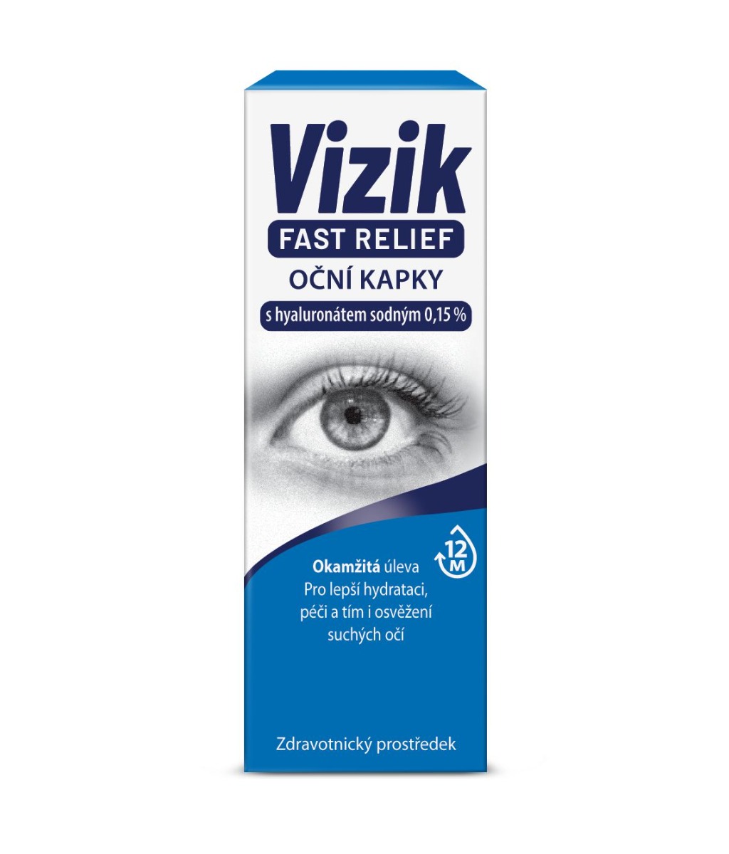 Vizik Fast Relief oční kapky 10 ml