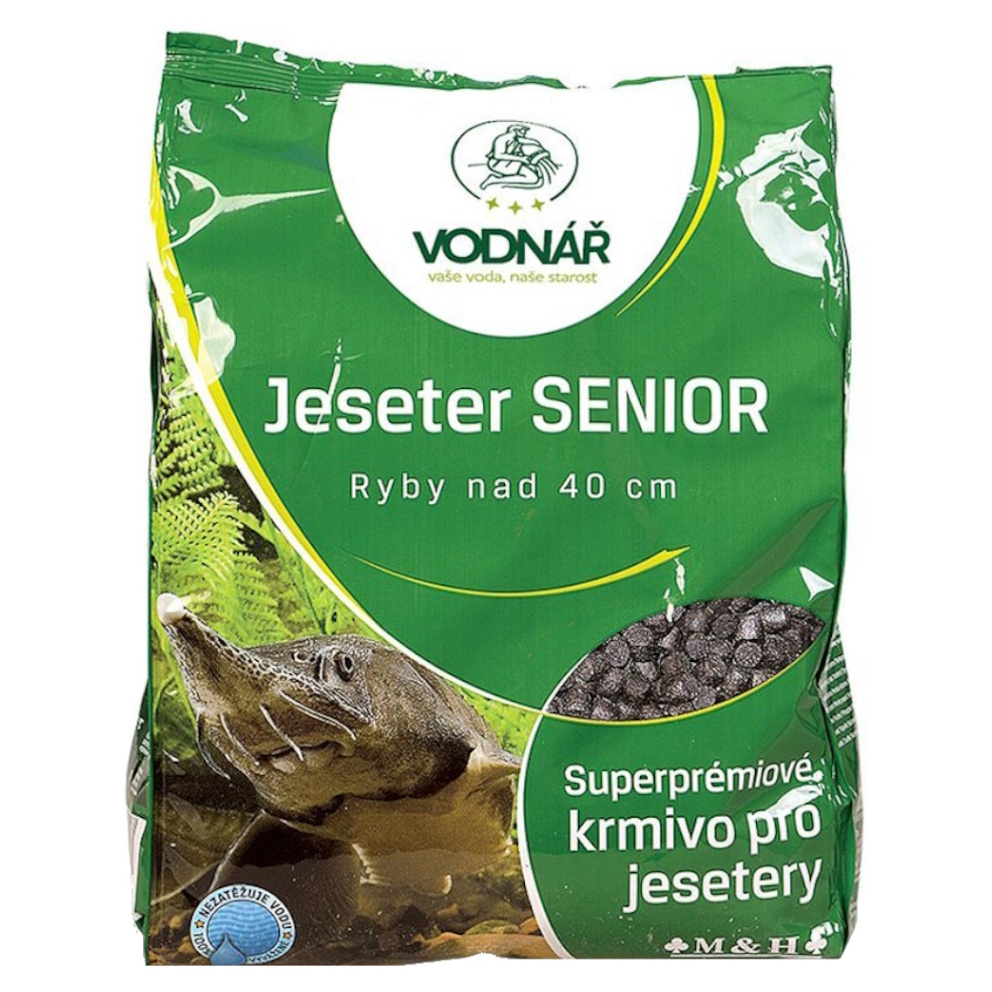 VODNÁŘ Jeseter Senior krmivo pro ryby 0,5 kg