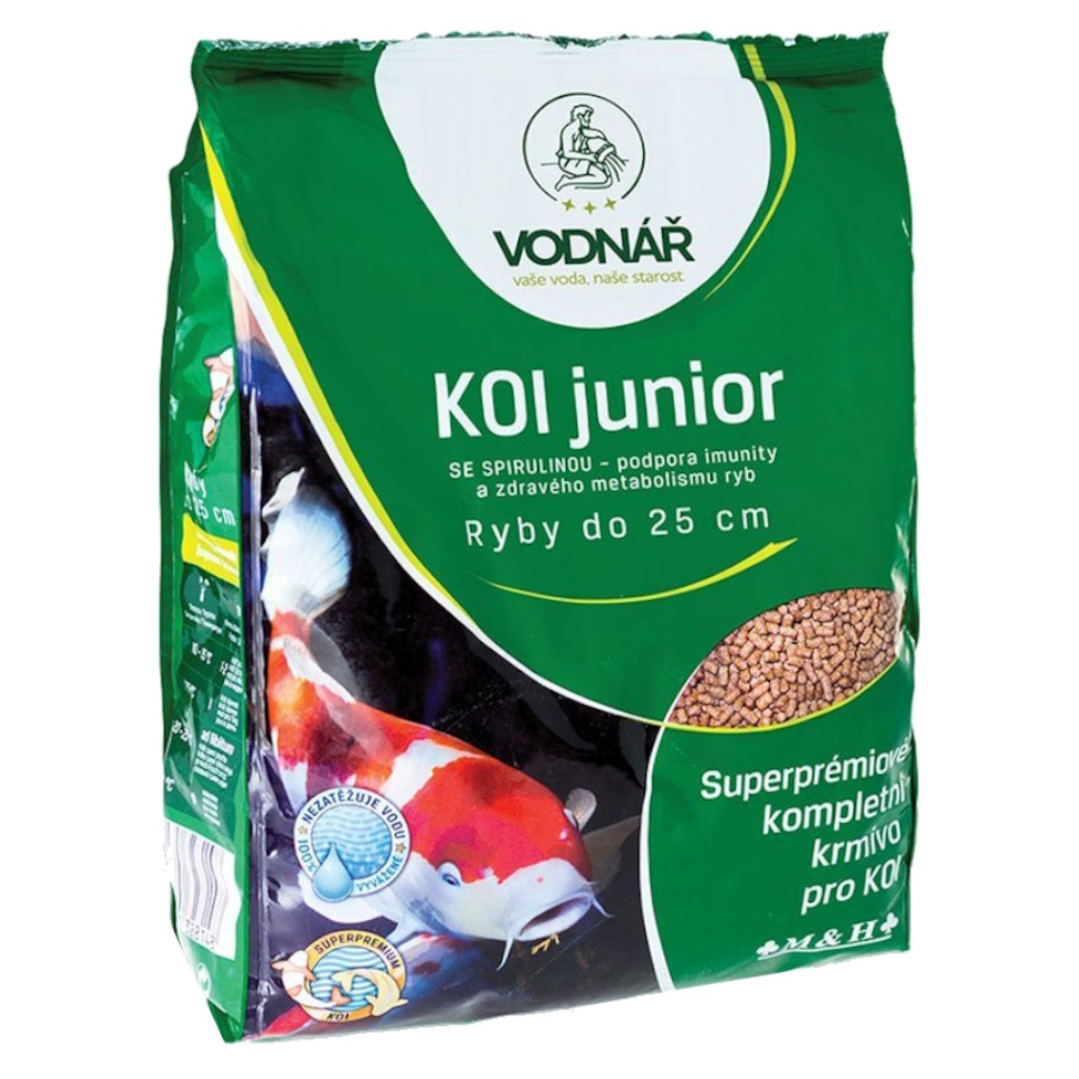 VODNÁŘ KOI Junior krmivo pro ryby 0,5 kg