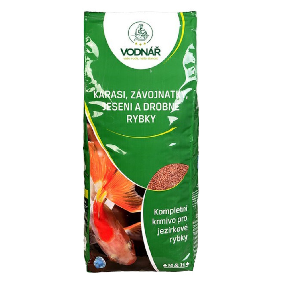 VODNÁŘ Krmivo pro karasi, závojnatky, jeseni a malé rybky 4 kg