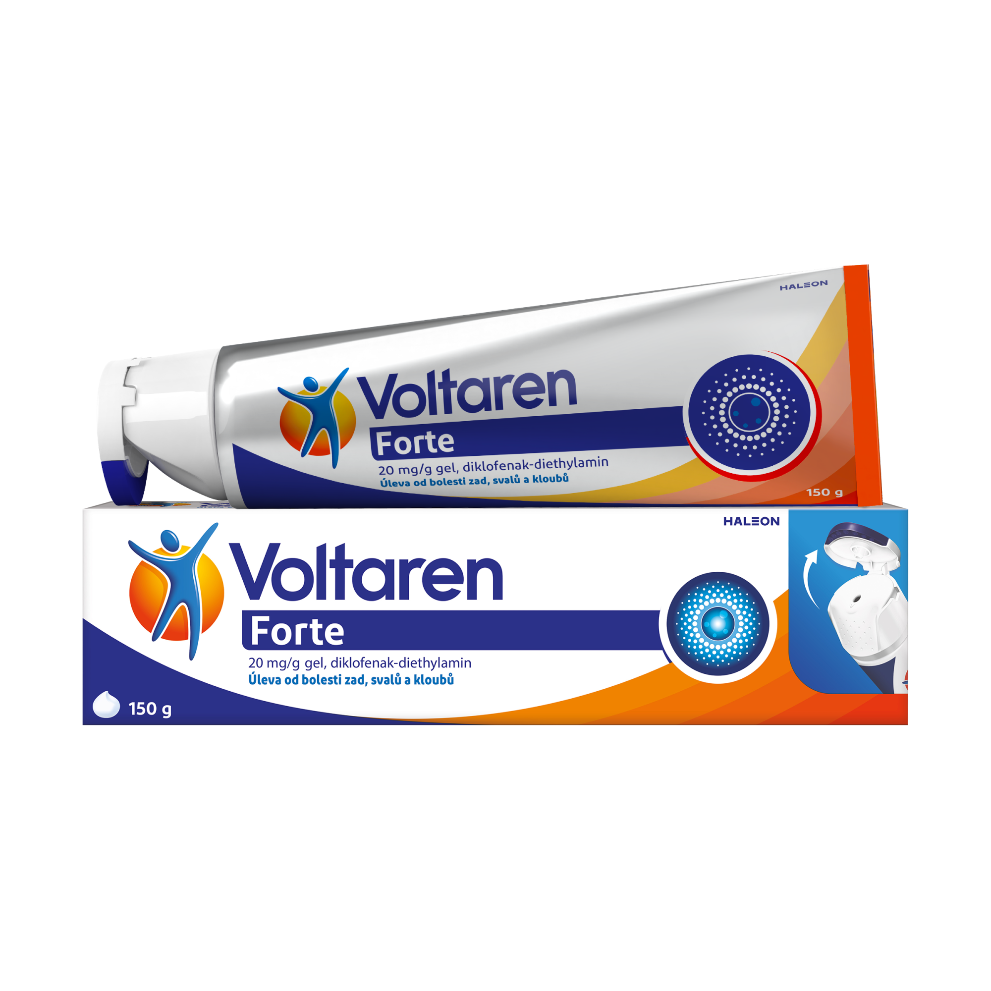 VOLTAREN Forte 20 mg/g gel proti bolesti 150 g