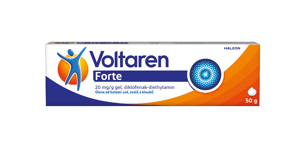 VOLTAREN Forte 20 mg/g gel proti bolesti 50 g