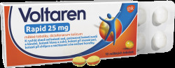VOLTAREN Rapid 25 mg měkké tobolky proti bolesti 10 ks