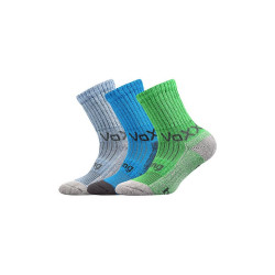 VoXX 3PACK dětské ponožky vícebarevné (Bomberik-mix-uni) 35/38