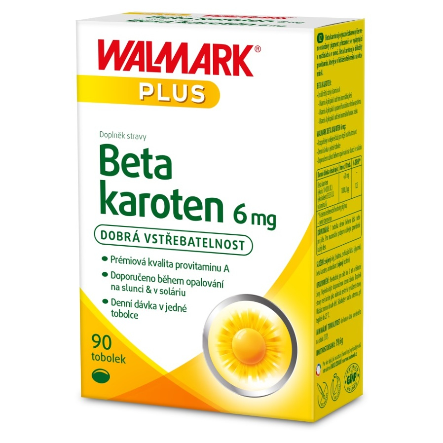 WALMARK Beta karoten 6 mg 90 tobolek