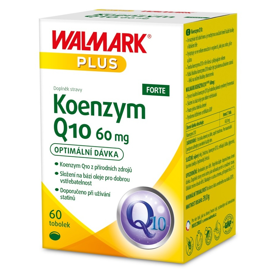 WALMARK Koenzym Q10 FORTE 60 mg 60 tobolek