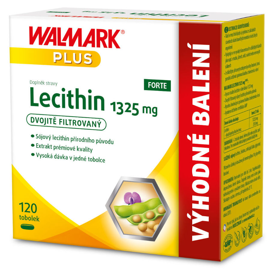 WALMARK Lecithin Forte 1325 mg 120 tobolek