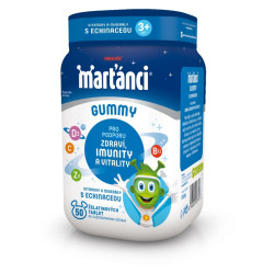 WALMARK Marťánci gummy echinacea 20 mg 50 želatinových tablet