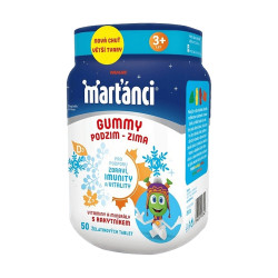 WALMARK Marťánci Gummy podzim - zima emojis 50 tablet