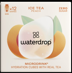 WATERDROP Broskvový ledový čaj 12 kapslí