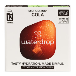 Waterdrop Cola kolový ořech a zelená káva 12 ks