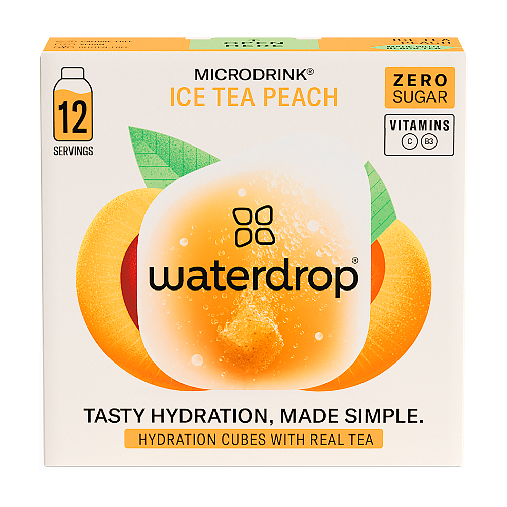 WATERDROP Ice tea broskev 12 kusů