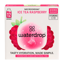 WATERDROP Ice tea malina 12 kusů