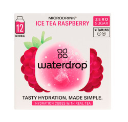 Waterdrop Ice Tea Raspberry 12 ks