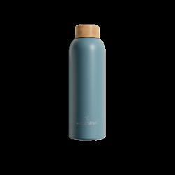 WATERDROP Lahev nerez tmavá tyrkys matt 600 ml