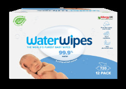 WATERWIPES 100% BIO odbouratené ubrousky 12 x 60 ks