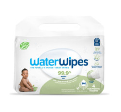 WaterWipes Vlhčené ubrousky Soapberry 4x60 ks