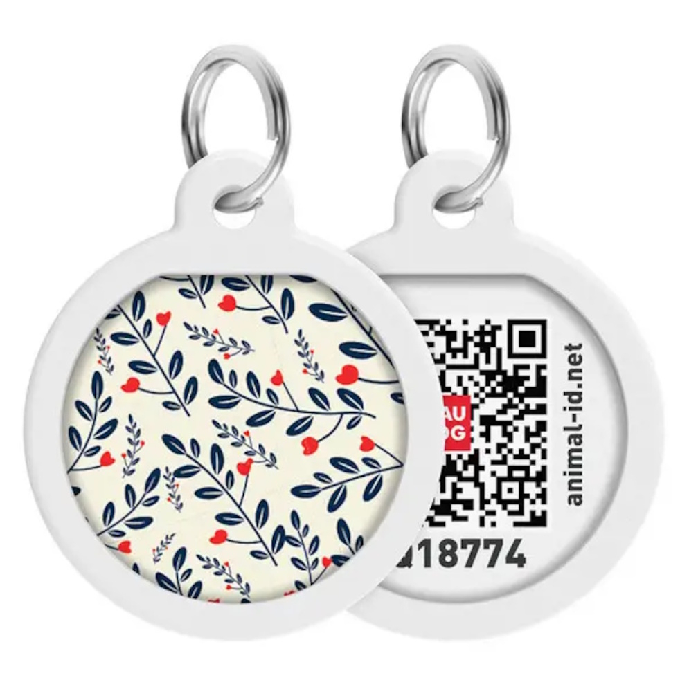 WAUDOG Identifikační známka QR Rostliny, Velikost: M