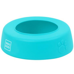 WAUDOG No splash Miska silikon modrá, Objem (ml): 1000 ml
