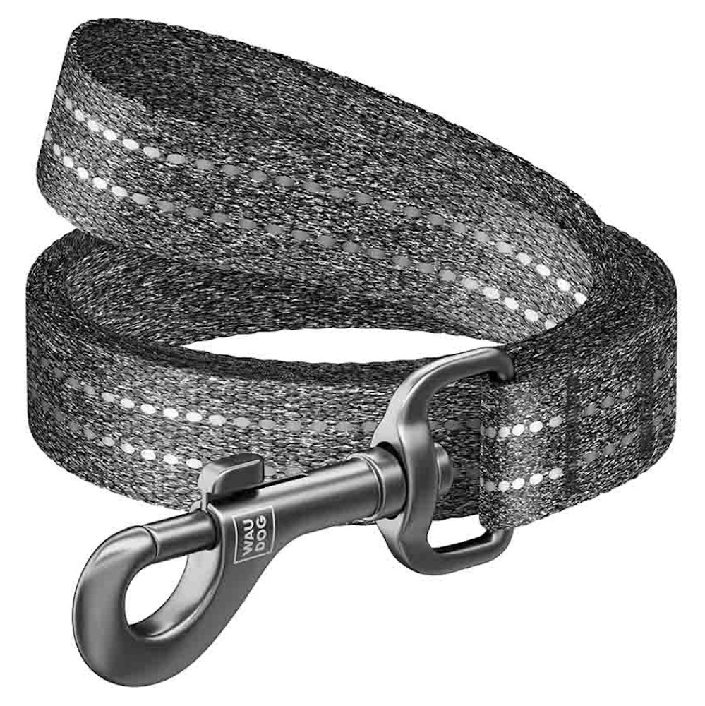 WAUDOG Re-Cotton vodítko pro psy šedé, Velikost: S