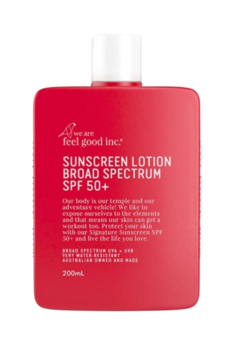 We are feel good inc. Signature sunscreen lotion SPF 50+ 200 ml
