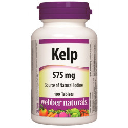 WEBBER NATURALS Kelp 575 mg 100 tablet