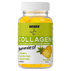 WEIDER Collagen Gummies kolagen a vitamín C ananas 50 kusů