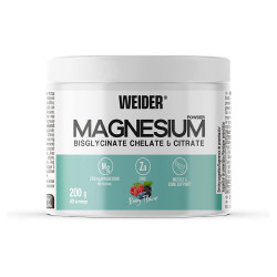 WEIDER Magnesium powder berry flavour 200 g