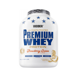 WEIDER Premium whey syrovátkový protein jahoda 2300 g