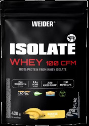WEIDER Protein Isolate Whey 100 CFM - banán 420 g