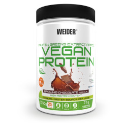 WEIDER Vegan protein příchuť brownie chocolate 750 g