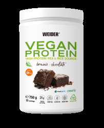 WEIDER Veganský Protein, brownie-chocolate 750 g