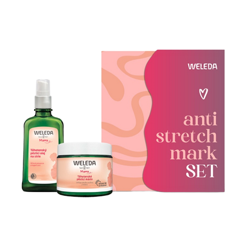 WELEDA Anti stretchmark set proti striím