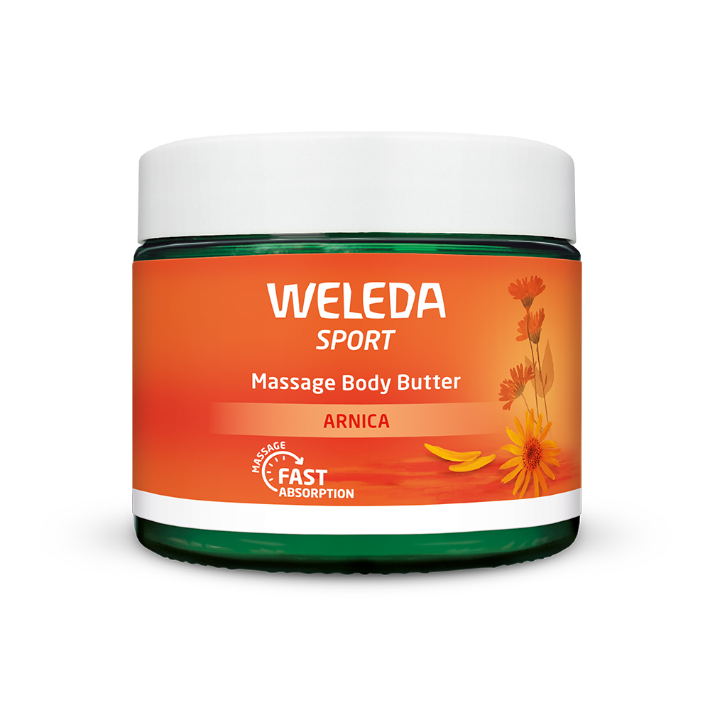 Weleda Arnikové masážní tělové máslo 150 ml