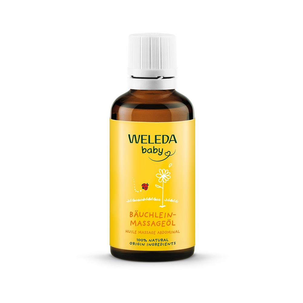 Weleda Baby Olej na masáž bříška 50 ml