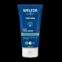 WELEDA For Men 2v1 Čistící gel na obličej a vousy