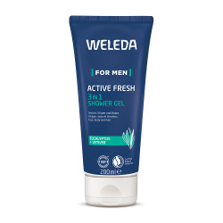 Weleda For Men Active Fresh 3in1 Sprchový gel 200 ml