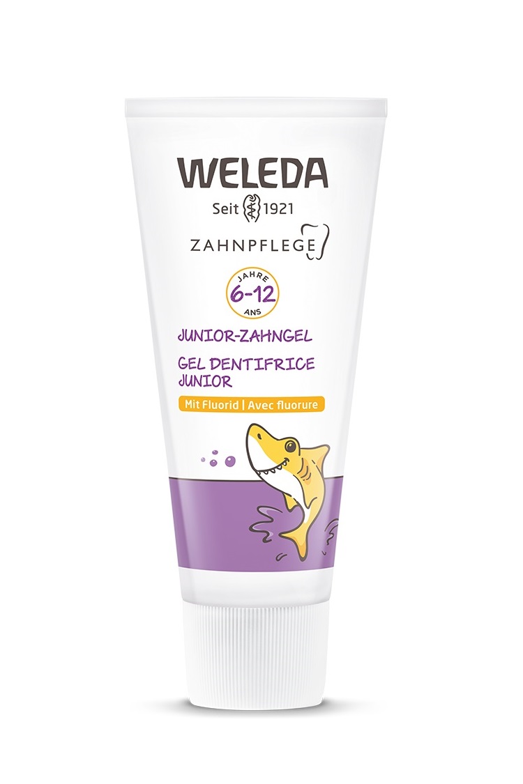 Weleda Junior zubní gel s fluoridem 6–12 let 50 ml
