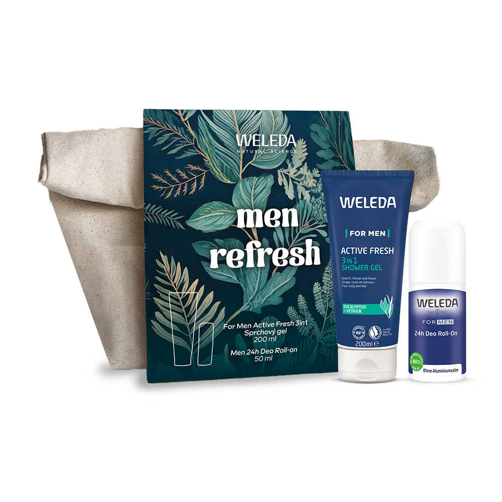 Weleda Men Refresh dárkový set 2 ks