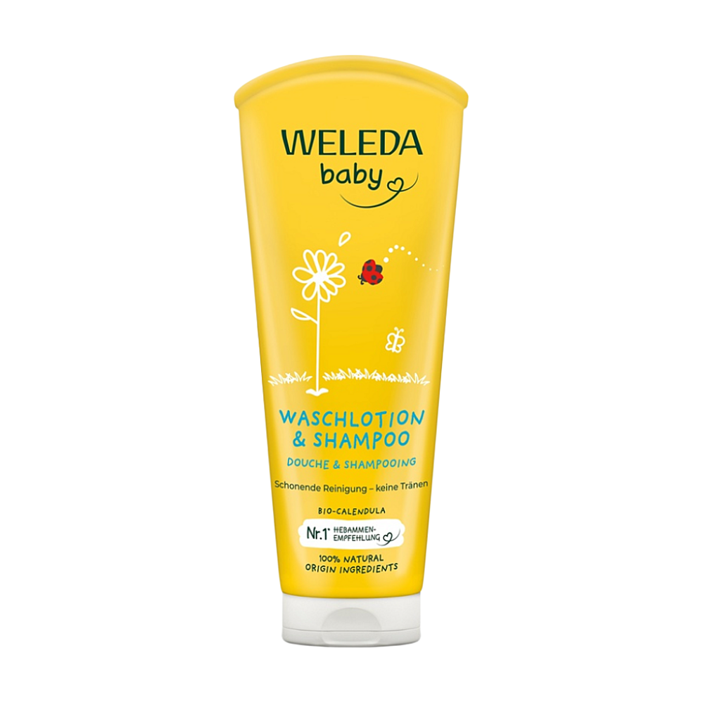 WELEDA Měsíčkový mycí krém a šampon 200 ml