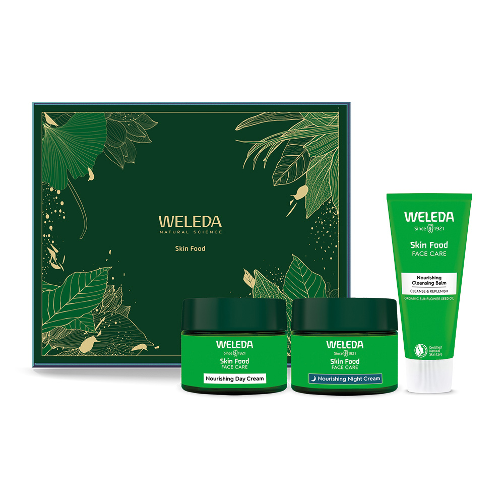 Weleda Skin Food Nourishing Face Care dárkový set 3 ks