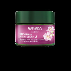 WELEDA Smoothing night cream, Rozjasňující noční krém, Divoká růže a bílý čaj 40 ml