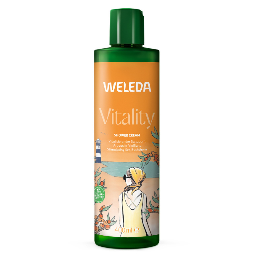 WELEDA Vitality Rakytníkový sprchový krém 400 ml