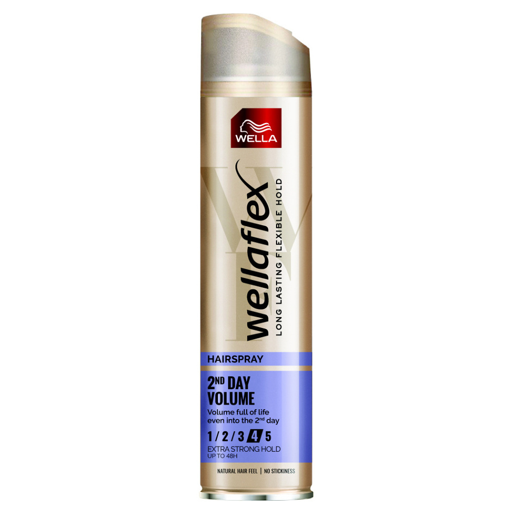 WELLAFLEX  2nd Day Volume Lak na vlasy Extra silné zpevnění 250 ml